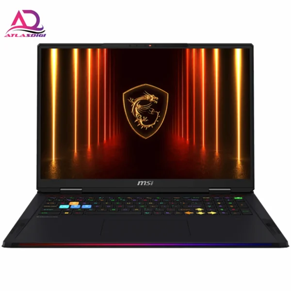 لپ تاپ گیمینگ ام اس ای مدل MSI Titan 18 HX AI 2025 Ryzen9 9955HX3D RTX5090 64GB 2TB