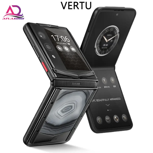 گوشی موبایل ورتو مدل Vertu Quantum Flip Ethereal Mist Agate 1TB