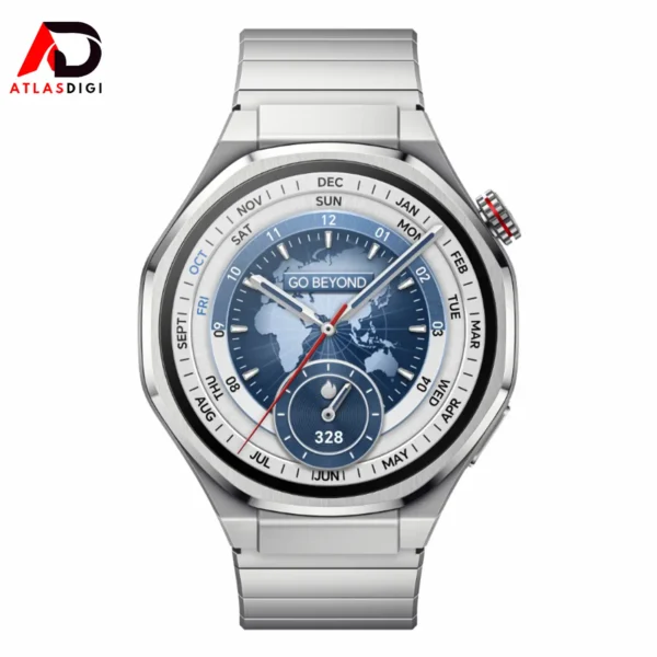 ساعت هوشمند آنر ‏مدل Honor Watch 5 Ultra 2025 بند فلزی تیتانیومی