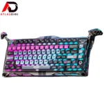 کیبورد مکانیکال گیمینگ گراواستار GravaStar Mercury V75 Pro - Cyberpunk