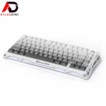 کیبورد مکانیکال گیمینگ گراواستار GravaStar Mercury K1 Gradient White