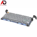کیبورد مکانیکال گیمینگ گراواستار GravaStar Mercury K1 Pro - Silver Gray