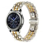 بند فلزی ساعت سامسونگ Gear S3 | استیل کلاسیک، قابل تنظیم | بند اصلی