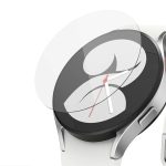 گلس شیشه‌ای ساعت سامسونگ گلکسی واچ چهار چهل و دو میلی‌متری (Galaxy Watch 4 42mm) شفاف و ضد خش